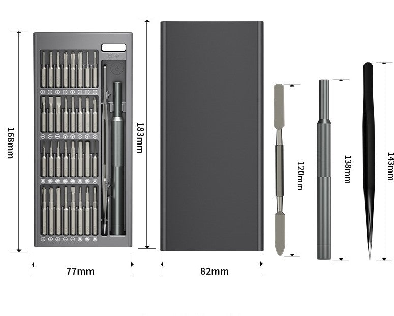 Varykit E9 69-in-1 Screwdriver Set with Bit Storage Compartment