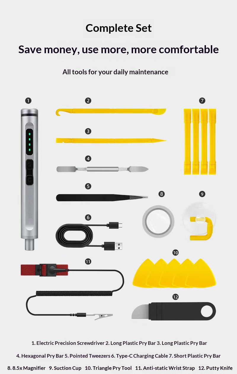 Varykit R9 Workstation Precision Electric Screwdriver Kit