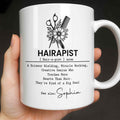 Hairapist Miracle Working, Personalized Coffee Mug, Gift For Hair Stylist