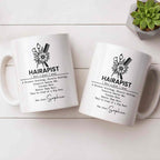 Hairapist Miracle Working, Personalized Coffee Mug, Gift For Hair Stylist