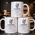 Hairapist Miracle Working, Personalized Coffee Mug, Gift For Hair Stylist