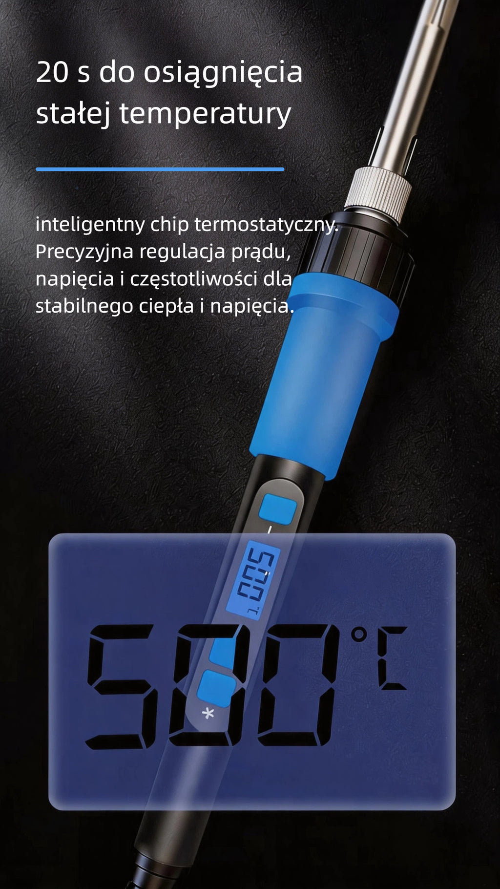 Varykit C9 Soldering Kit 90W 20S 110V – Digital Thermostatic Soldering Station for Electronics Welding